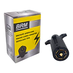 Enchufe Americano Macho para Carro de Arrastre Remolque 7 pin