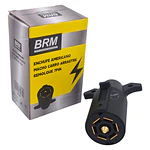 Enchufe Americano Macho para Carro de Arrastre Remolque 7 pin