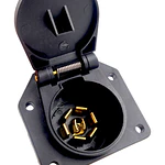 Enchufe Americano Hembra para Carro de Arrastre Remolque 7 pin