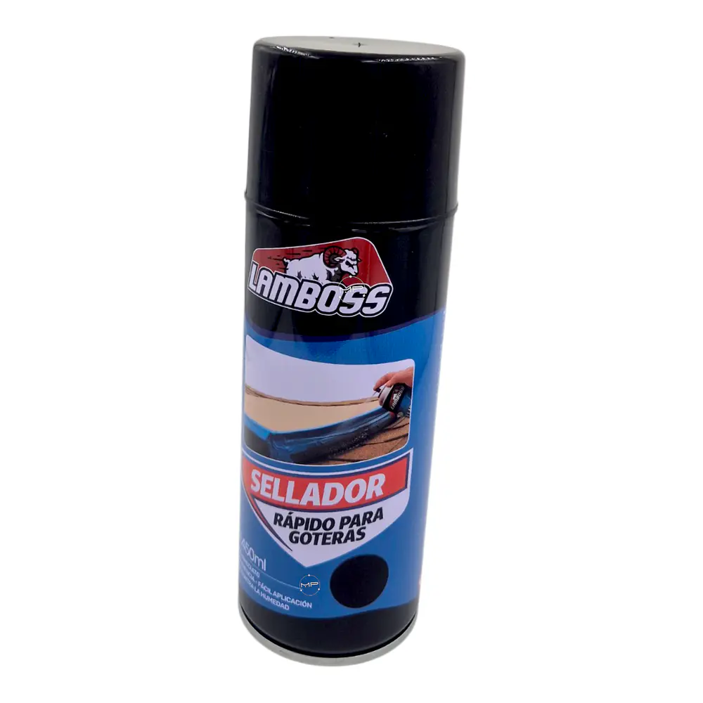 Sellador Flexible Impermeable Techos Tuberías 450 Ml Negro 