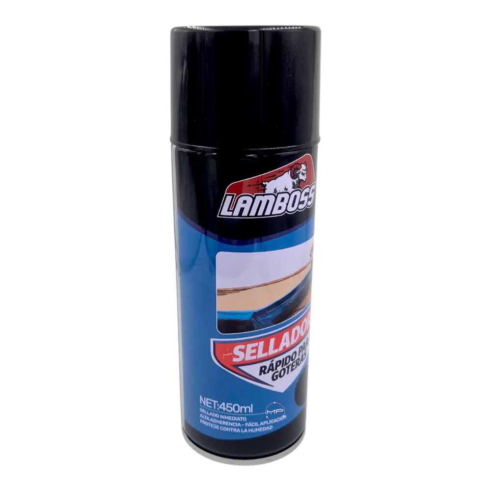 Sellador Flexible Impermeable Techos Tuberías 450 Ml Negro 