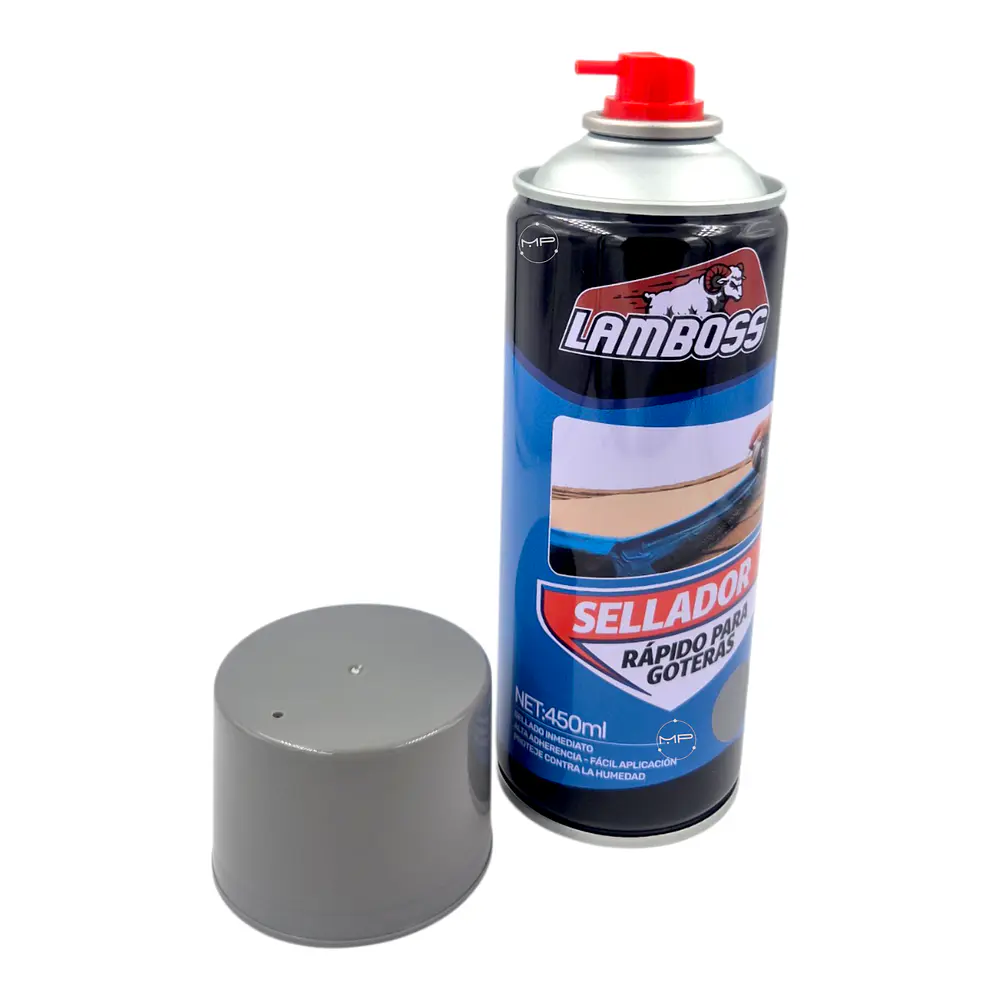 Sellador Flexible Impermeable Techos Tuberías 450 Ml Gris