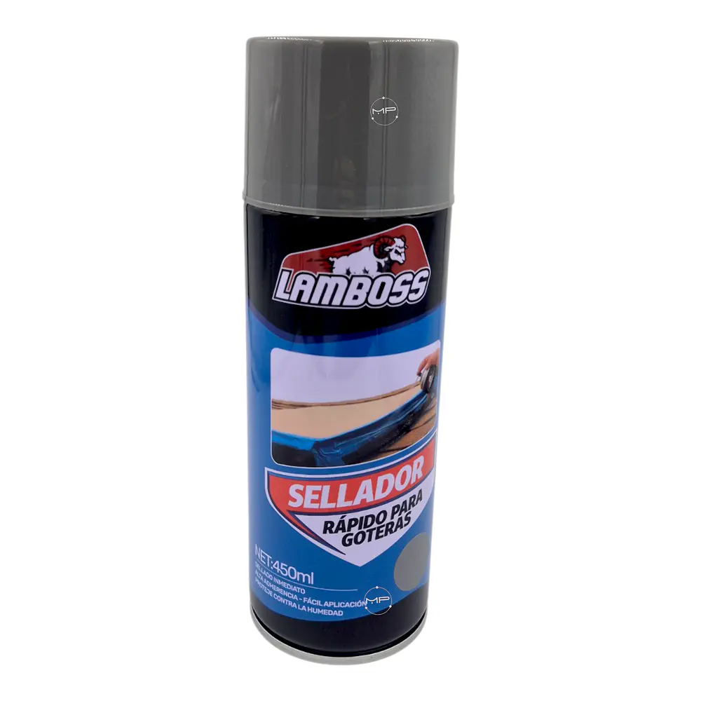 Sellador Flexible Impermeable Techos Tuberías 450 Ml Gris