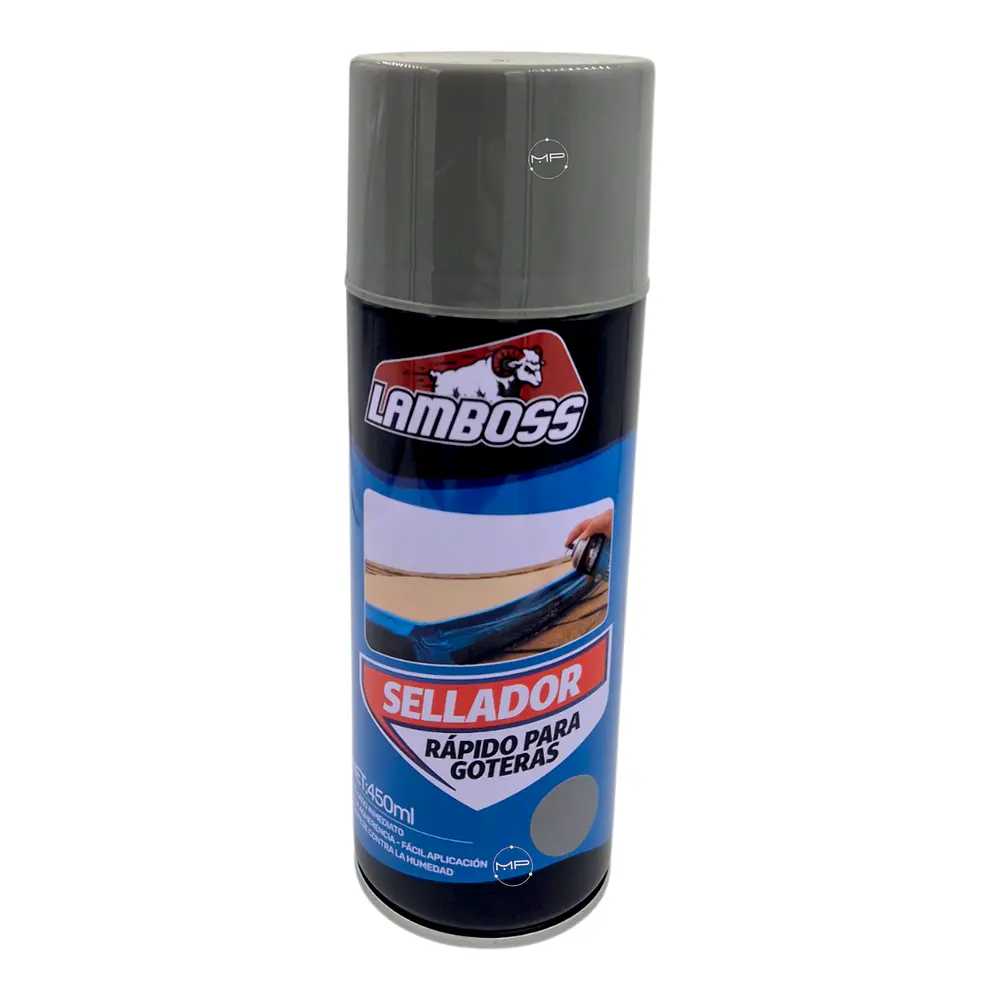 Sellador Flexible Impermeable Techos Tuberías 450 Ml Gris