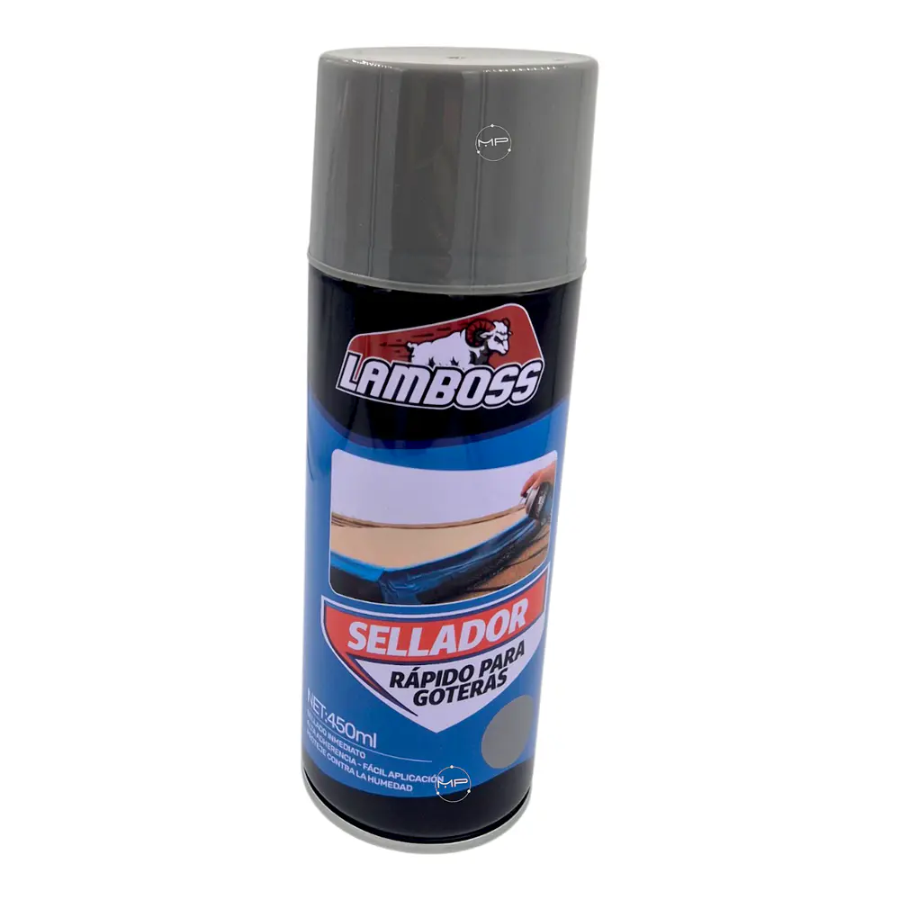 Sellador Flexible Impermeable Techos Tuberías 450 Ml Gris