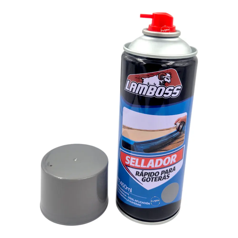 Sellador Flexible Impermeable Techos Tuberías 450 Ml Gris