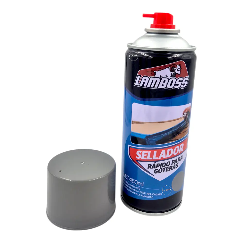 Sellador Flexible Impermeable Techos Tuberías 450 Ml Gris