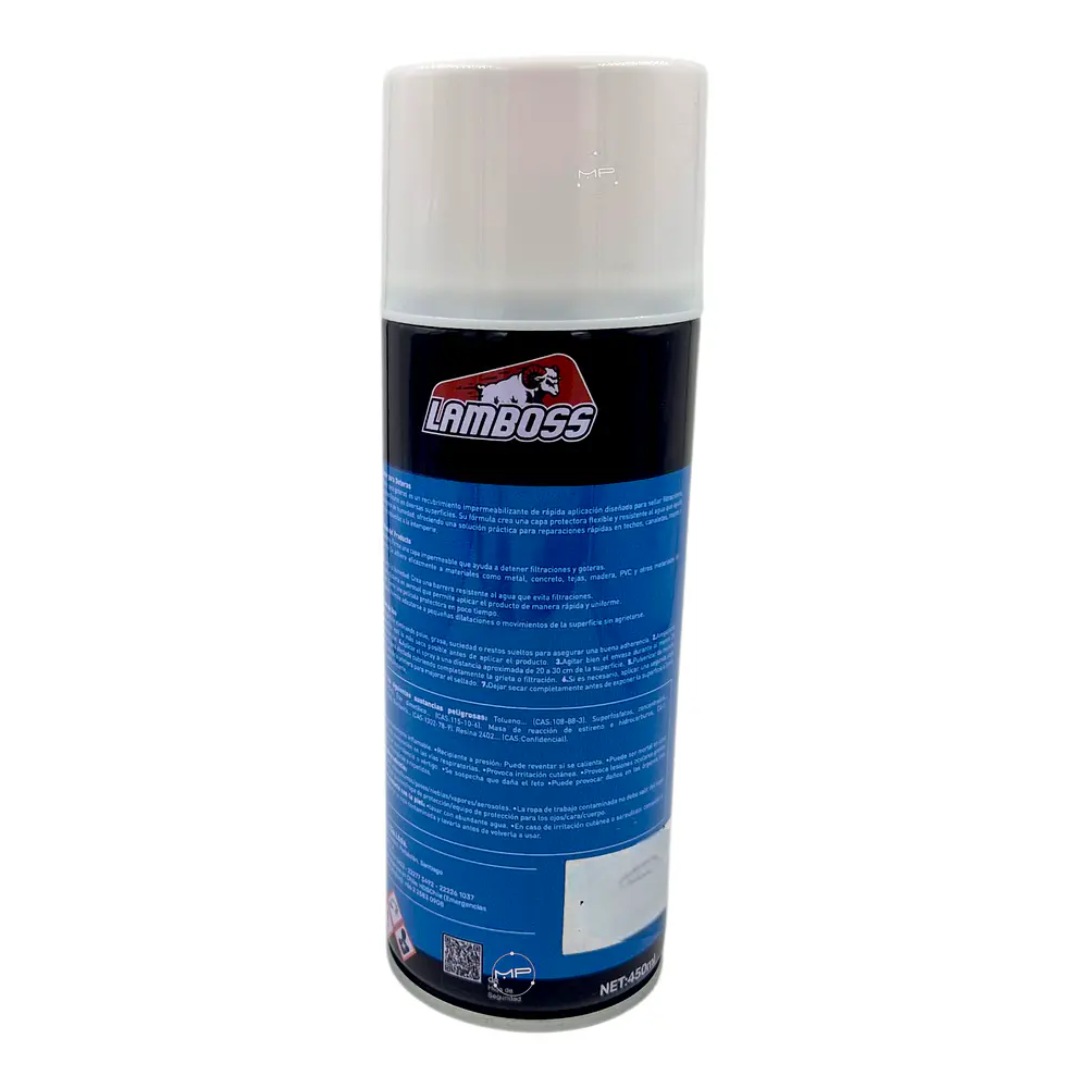 Sellador Flexible Impermeable Techos Tuberías 450 Ml Blaco