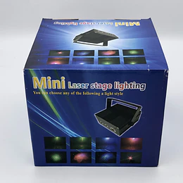Mini proyector laser de colores