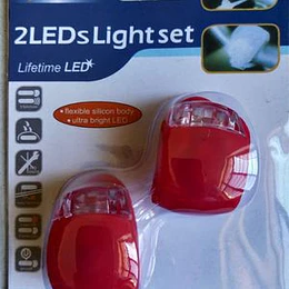 LUZ DE BICICLETA CON PILA