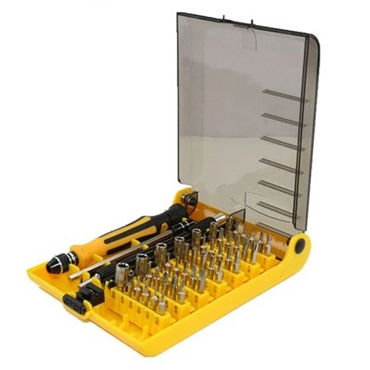 Kit Destornillador Precisión 45 En 1 Para Celular, Notebook