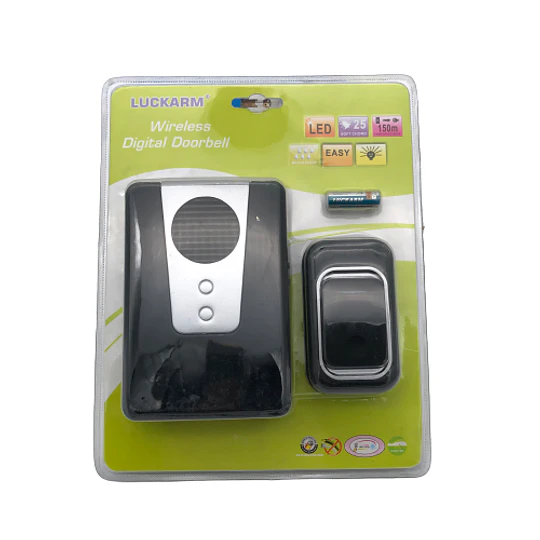 Timbre Inalámbrico + Enchufe 150m De Alcance