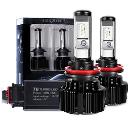 kit de bombillas led Turbo led T6  H4 30w  faros delanteros 