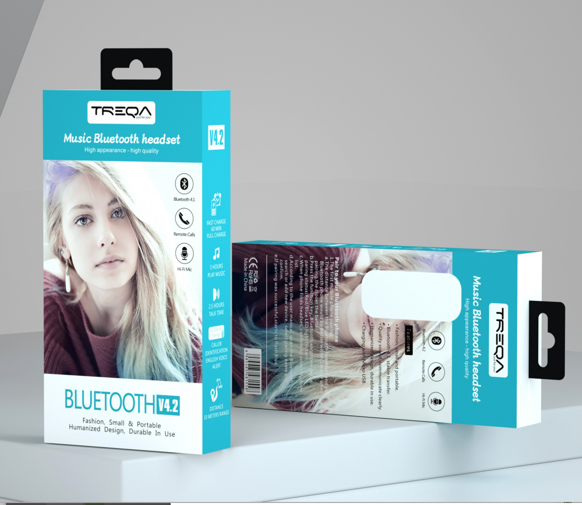 AUDIFONO BLUETOOTH TREQA (21734)