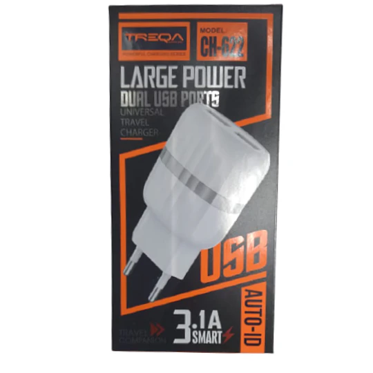 CARGADOR TIPO C 2 usb 3.1 A (21867)