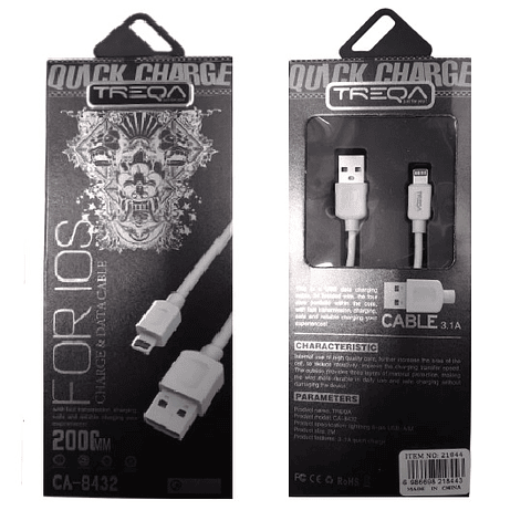 Cable Iphone 2m (21844)