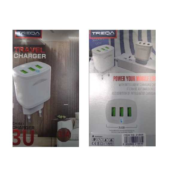 Adaptador 3USB (21868)