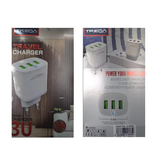 Adaptador 3USB (21868)