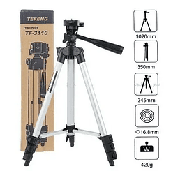 Trípode Cámara Celular Aluminio Extensible 