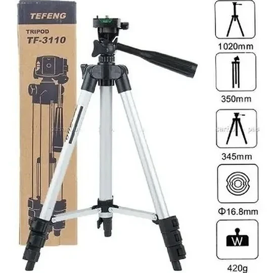 Trípode Cámara Celular Aluminio Extensible 