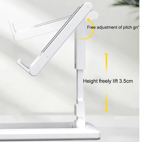 Soporte Telefono Y Tablet Aluminio Plegable Portatil