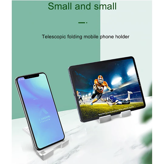 SOPORTE DE CELULAR Y TABLET PARA ESCRITORIO (T672)