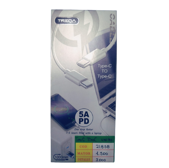 CABLE TIPO C TIPOC (21858)