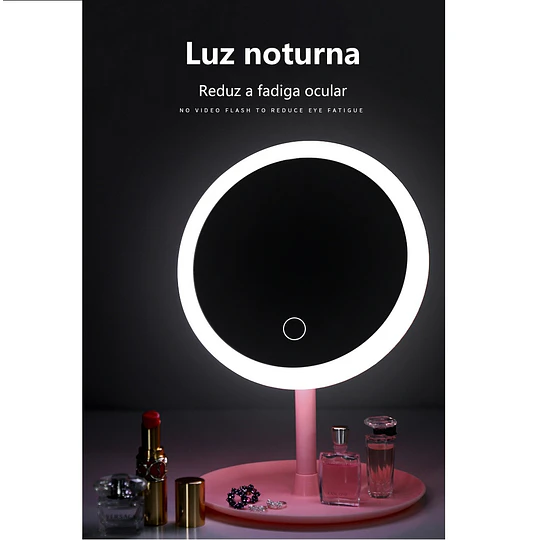 ESPEJO CON LUZ LED 3 TONOS (T640)