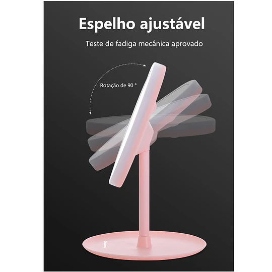 ESPEJO CON LUZ LED 3 TONOS (T640)