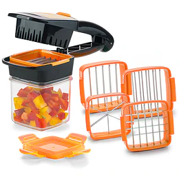 Picador Rebanador Múltiple 5 En 1 Verduras Frutas