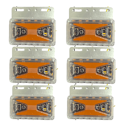 LUZ LATERAL DE CAMIÓN 6 UNIDADES 