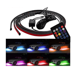 KIT DE LUCES LED RGB PARA DEBAJO DEL AUTO (22167)