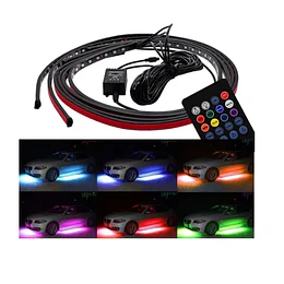 KIT DE LUCES LED RGB PARA DEBAJO DEL AUTO (22167)