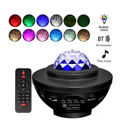 Proyector De Luz De Estrella Led Con Música Bluetooth (23086)