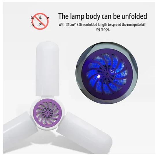 Ampolleta 45w Antimosquito E27 Potente Iluminacion-