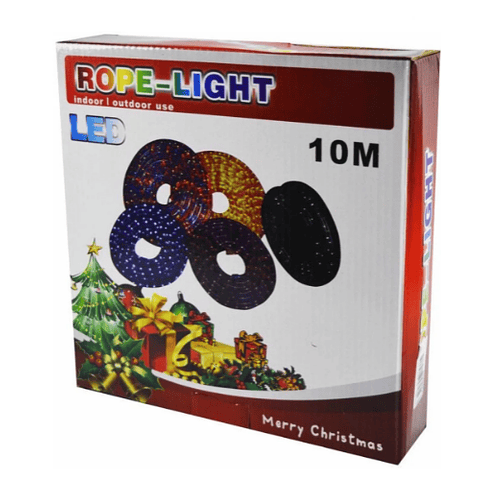 Guirnalda Tipo Manguera 10m - 100led Luces Para Navidad Ip67