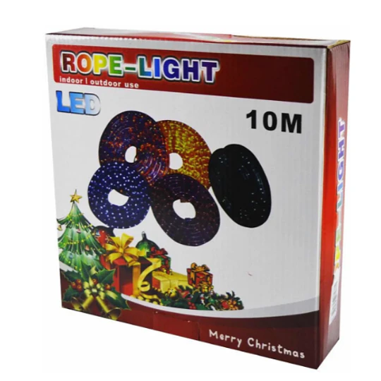 Guirnalda Tipo Manguera 10m - 100led Luces Para Navidad Ip67