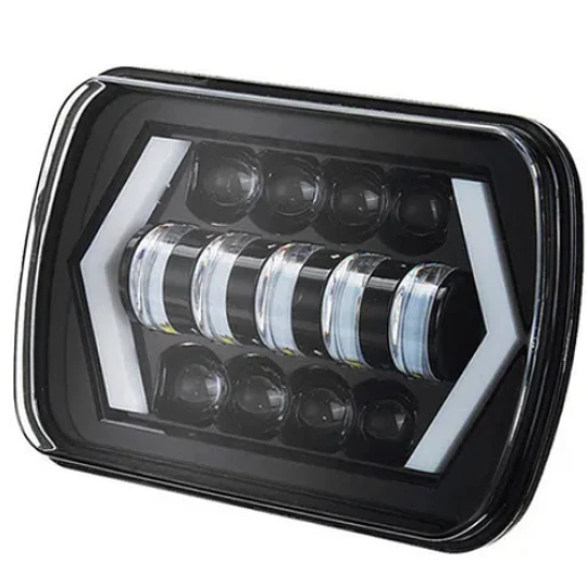  7 Pulgadas 5x7 Jeep Cuadrado Luz 6x7 Camión Headligh (24487)