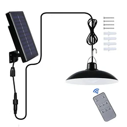 Lampara Solar Recargable 90w Led Ampolleta Luz Blanca