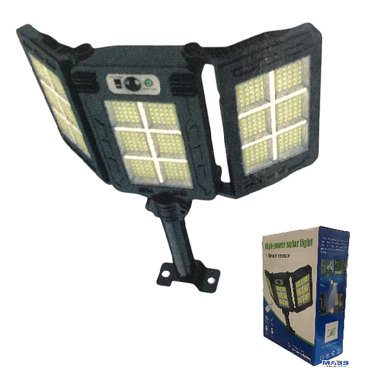 Focos Solar Led Exterior Tres Partes