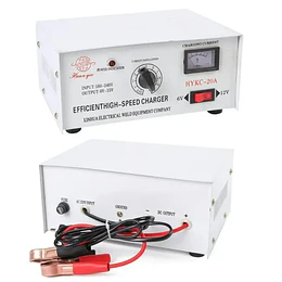 Cargador De Batería 20A 6v A 12v Autos Y Motos (22163)