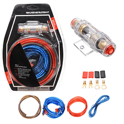 Kit Cables Para Amplificador Subwoofer 1500w Auto (19529)