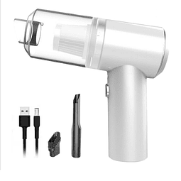 Mini Aspiradora Portátil Recargable Con Luz  auto/casa (22995)