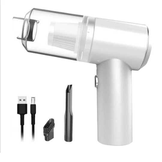 Mini Aspiradora Portátil Recargable Con Luz  auto/casa (22995)