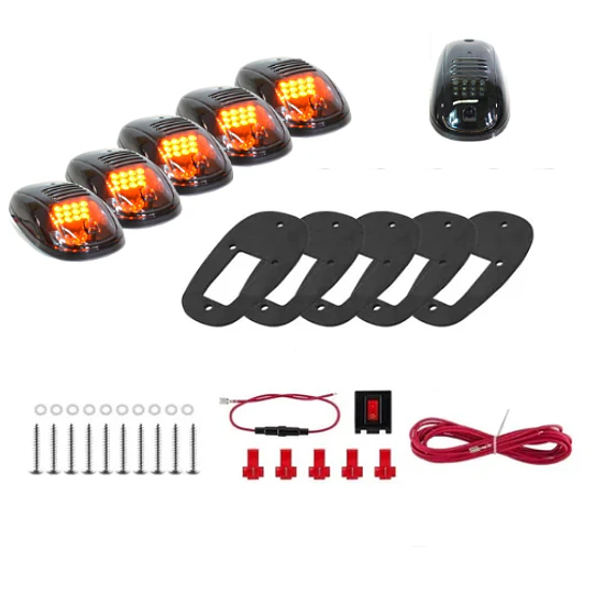 Luz Led ámbar para techo de coche (23212)