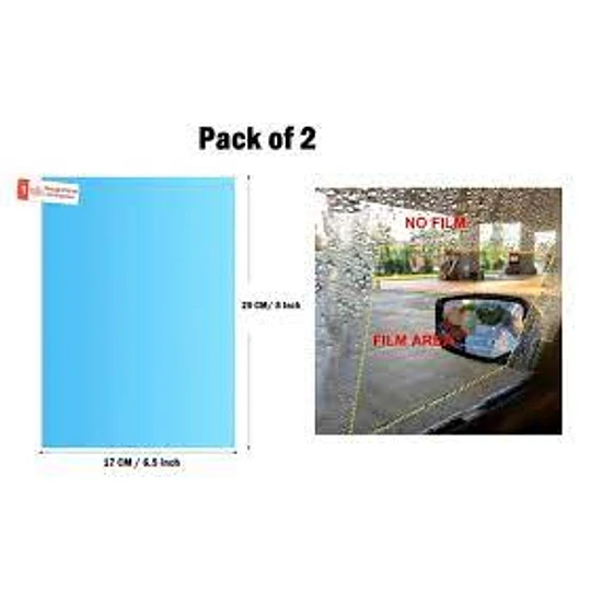 Película antiniebla a prueba de lluvia para ventana, 215*140CM, 2 unids/set por juego (23511)