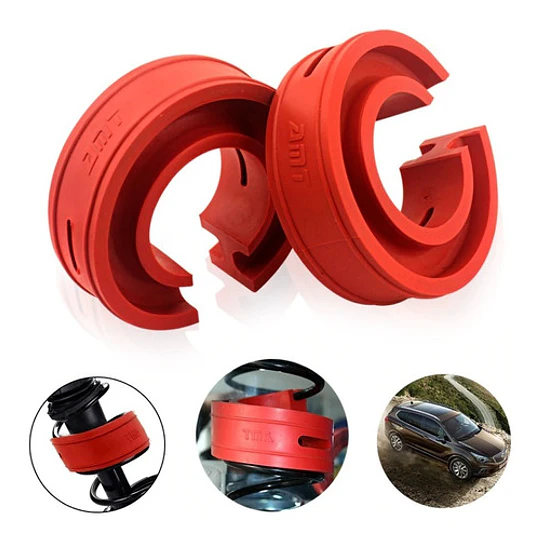 Talla D Kit Par Tope De Goma Espiral Amortiguación Auto  