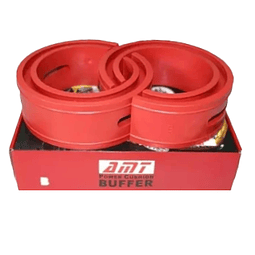 Talla B Kit Par Tope De Goma Espiral Amortiguación Auto  
