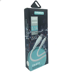 CABLE TIPO C TREQA 1.5M 5.1A (23762)