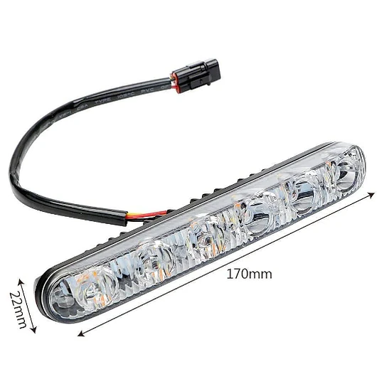 LED DRL DIURNA 2 COLORES 2 PCS (23784)
